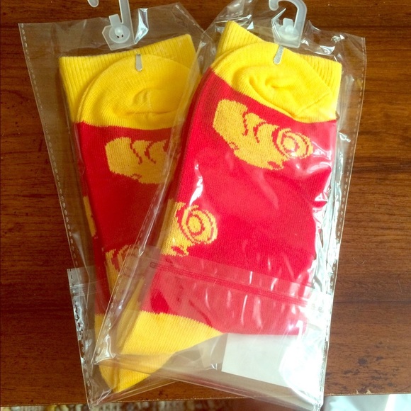 Yellow red camera socks - Picture 1 of 3